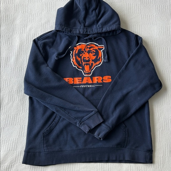 Fanatics Chicago Bears Blue Hoodie Men’s size Large - Picture 2 of 8